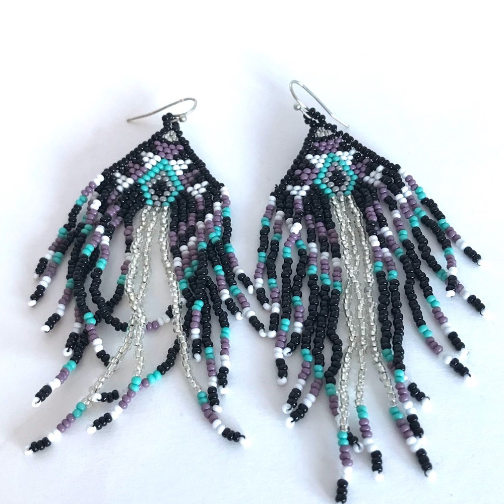Boho Beaded Earrings